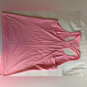 Lululemon Swiftly Tech Razorback Tank - size 10 PINK